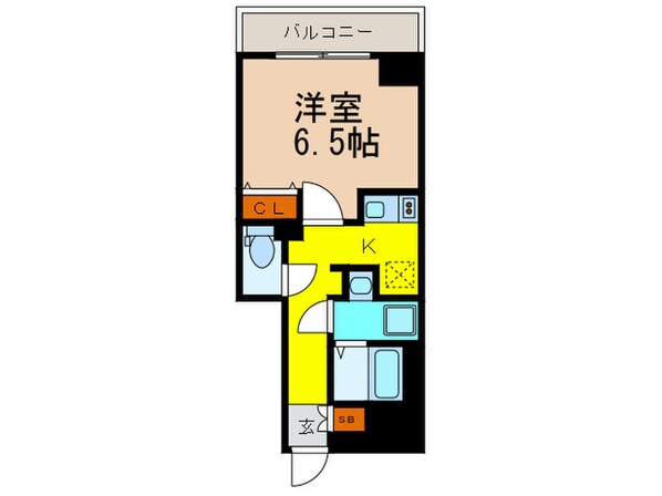 コスモリード錦糸町の物件間取画像